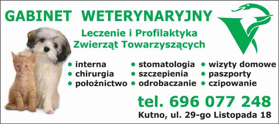 GABINET WETERYNARYJNY Anna Tworzyańska - Guzowska - szczepienia KUTNO szczepienia KUTNO